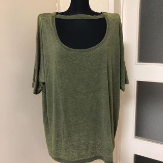 フォーエバートゥエンティーワン(FOREVER 21)の半袖Tシャツ　BiGsize タイダイ/ケミカル(Tシャツ/カットソー(半袖/袖なし))