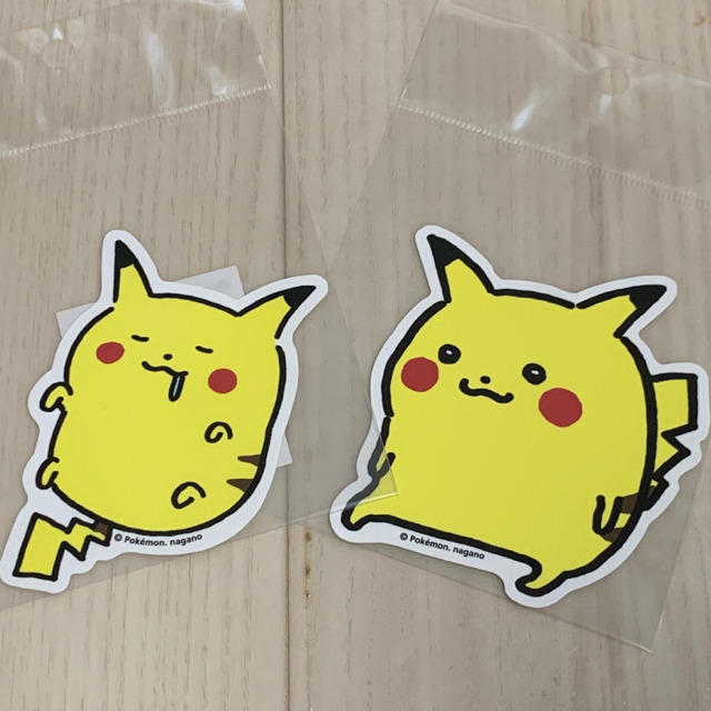 ポケモン(ポケモン)のポケモン ナガノ ピカチュウ ステッカー エンタメ/ホビーのおもちゃ/ぬいぐるみ(キャラクターグッズ)の商品写真