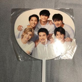 SixTONES サマパラ  2019 ミニ団扇(アイドルグッズ)