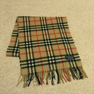 バーバリー(BURBERRY)のバーバリー〇カシミヤマフラー(マフラー/ショール)