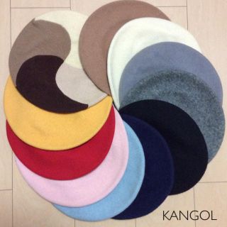 カンゴール(KANGOL)のきいろ☆KANGOLベレー帽(ハンチング/ベレー帽)