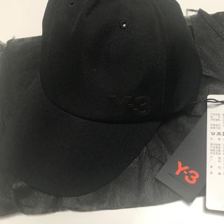 ワイスリー(Y-3)のy-3 キャップ　黒　2018(キャップ)