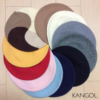 カンゴール(KANGOL)の水色☆KANGOLベレー帽(ハンチング/ベレー帽)