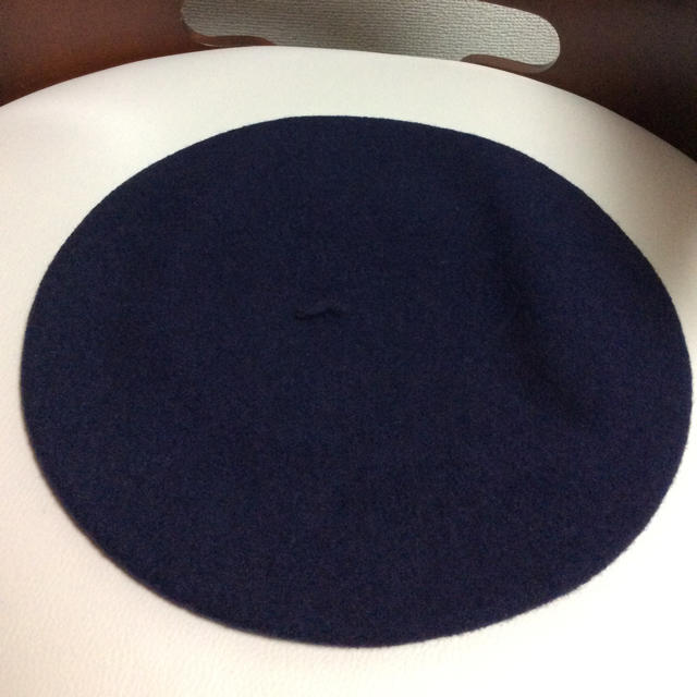 KANGOL(カンゴール)の紺☆KANGOLベレー帽 レディースの帽子(ハンチング/ベレー帽)の商品写真