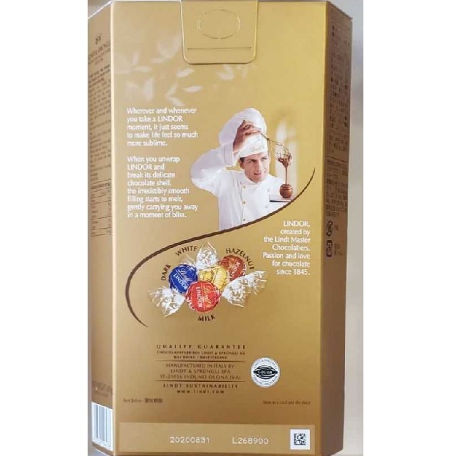 Lindt(リンツ)のリンツリンドールチョコレート　アソート☆☆ 食品/飲料/酒の食品(菓子/デザート)の商品写真