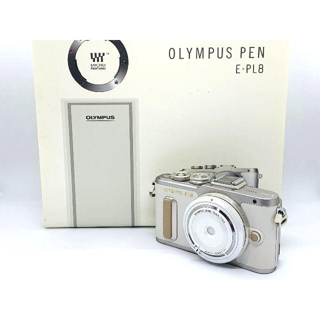 PL8★人気のホワイトカラー♪ ★OLYMPUS オリンパス PEN E-PL8