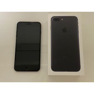 アップル(Apple)のiPhone 7 Plus 256GB BLACK US SIM Free 消音(スマートフォン本体)