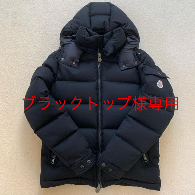 MONCLER(モンクレール)のモンクレール　モンジュネーブル　ブラック　サイズ１ メンズのジャケット/アウター(ダウンジャケット)の商品写真