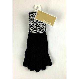 マイケルコース(Michael Kors)の新品☆Michaek Kors MK モノグラム ロゴ ニット手袋(手袋)