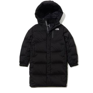 ザノースフェイス(THE NORTH FACE)の新品 ノースフェイス ダウン 160 黒 スーパーエアダウン レディース S〜M(ジャケット/上着)