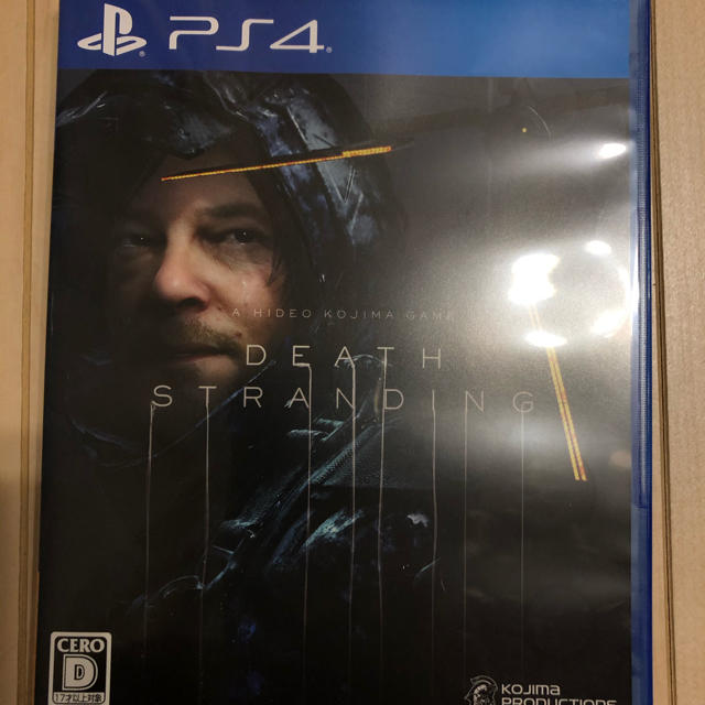 PlayStation4(プレイステーション4)の初回特典付　DEATH STRANDING（デス・ストランディング） PS4 エンタメ/ホビーのゲームソフト/ゲーム機本体(家庭用ゲームソフト)の商品写真