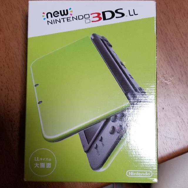 Nintendo 3DS NEW ニンテンドー 本体 LL ライム/ブラック