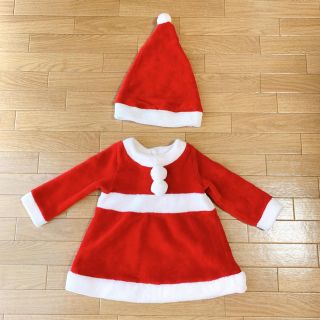 シマムラ(しまむら)のクリスマス 90 サンタワンピース(ワンピース)