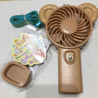 ダッフィー(ダッフィー)のDuffy’sSunnyFunダッフィーミニ扇風機(扇風機)