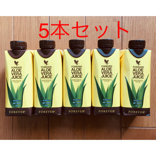 フォーエバー アロエベラジュース 250ml×5本=1250mlの通販 by モモ's ...