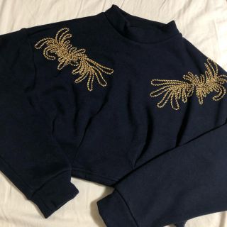 アメリヴィンテージ(Ameri VINTAGE)のgoocy embroidery スウェット(トレーナー/スウェット)