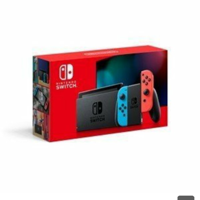NintendoSwitch 新型 保証書あり 保護フィルム付き