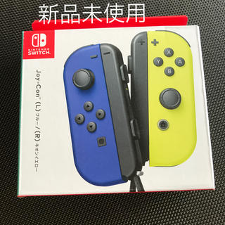 ニンテンドースイッチ(Nintendo Switch)のJoy-Con ブルー ネオンイエロー(その他)