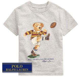 ラルフローレン(Ralph Lauren)の☆新品☆130 ラルフローレン コットンジャージーTシャツ グレー 4560(Tシャツ/カットソー)