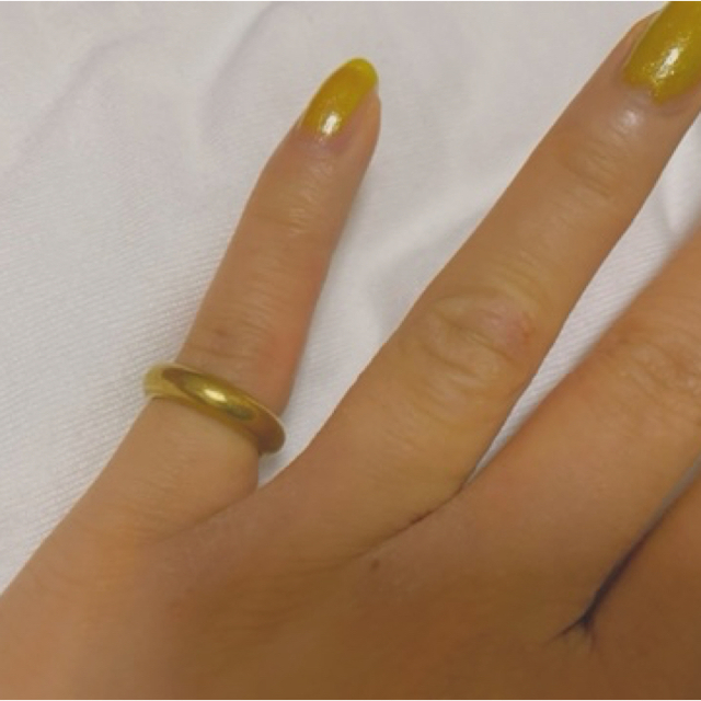 me and her wide simple ring レディースのアクセサリー(リング(指輪))の商品写真