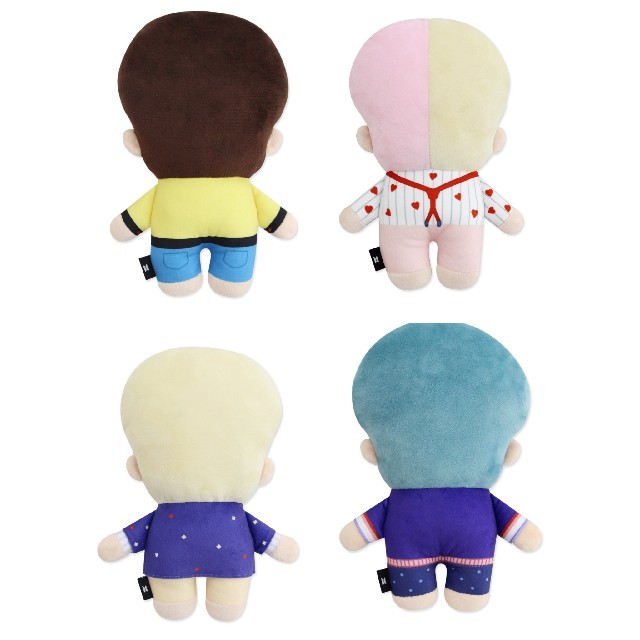 防弾少年団(BTS)(ボウダンショウネンダン)の♦12/9まで❗ BTS CHARACTER FLATCUSHION♥2つセット エンタメ/ホビーのタレントグッズ(アイドルグッズ)の商品写真