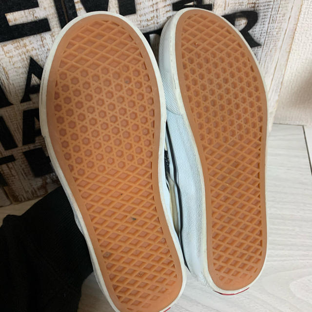 VANS(ヴァンズ)のvans⭐︎チェッカースリッポン キッズ/ベビー/マタニティのキッズ靴/シューズ(15cm~)(スリッポン)の商品写真