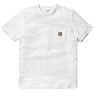 カーハート(carhartt)の再入荷！新品　カーハート　半袖Tシャツ　ホワイト　サイズS (Tシャツ/カットソー(半袖/袖なし))