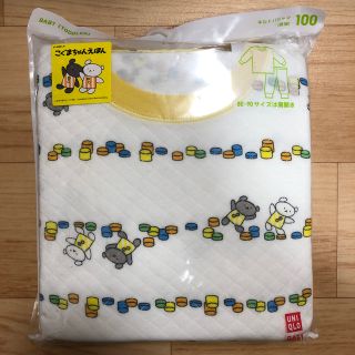 ユニクロ(UNIQLO)のユニクロ♥長袖 キルトパジャマ こぐまちゃん 100(パジャマ)