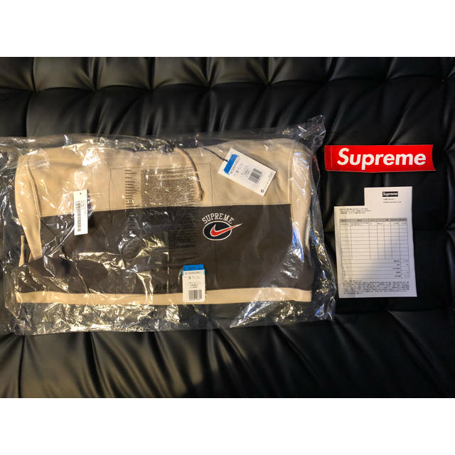 Supreme(シュプリーム)のSupreme Nike Stripe Hooded Sweatshirt M メンズのトップス(パーカー)の商品写真