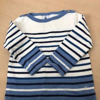 プチバトー(PETIT BATEAU)のプチバトー長袖トップス86センチ2歳用(シャツ/カットソー)