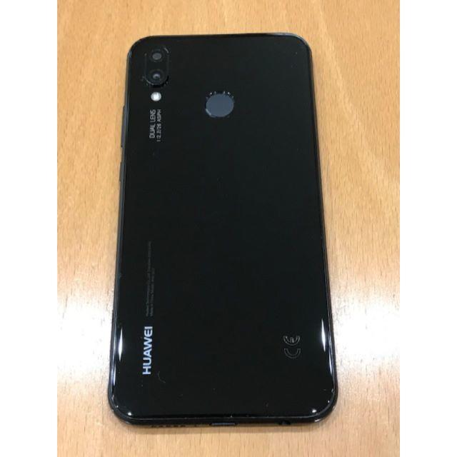 スマートフォン本体Huawei P20 lite 黒 SIMフリー 超美品