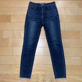 リエンダ(rienda)のrienda ハイウエストスキニーデニム size26 DI58(スキニーパンツ)