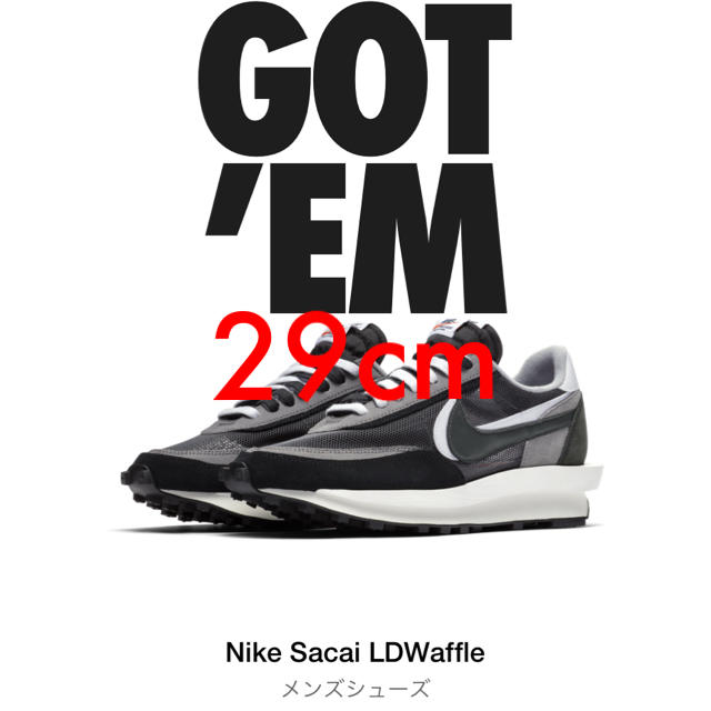 Nike Sacai LDWaffle 29cm
