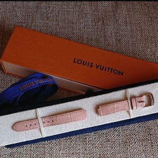 ルイヴィトン(LOUIS VUITTON)のタンブール アリゲーター ストラップ s(腕時計)