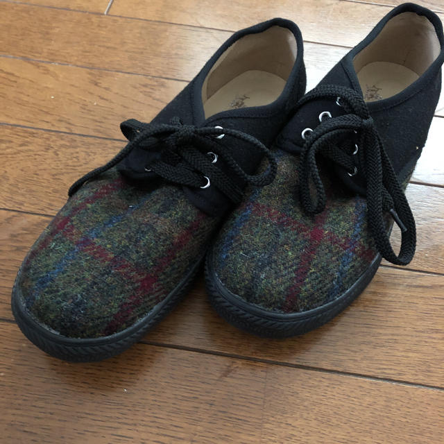 Harris Tweed - ハリスツイードコラボ＊靴の通販 by ゆーい's shop ｜ハリスツイードならラクマ