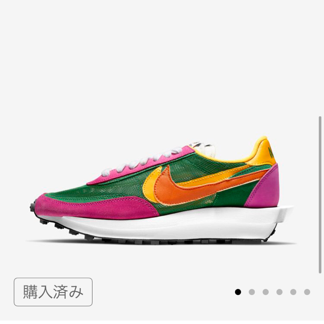 NIKE(ナイキ)のNike sacai ナイキ サカイ パイングリーン LD Waffle メンズの靴/シューズ(スニーカー)の商品写真