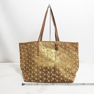 ジミーチュウ(JIMMY CHOO)のジミーチュウ サシャ スタッズ スター 星 レザー トートバッグ(トートバッグ)