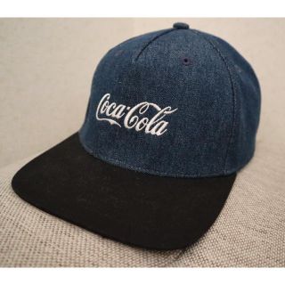 ユニクロ(UNIQLO)のデニム素材キャップ(CocaCola)(キャップ)