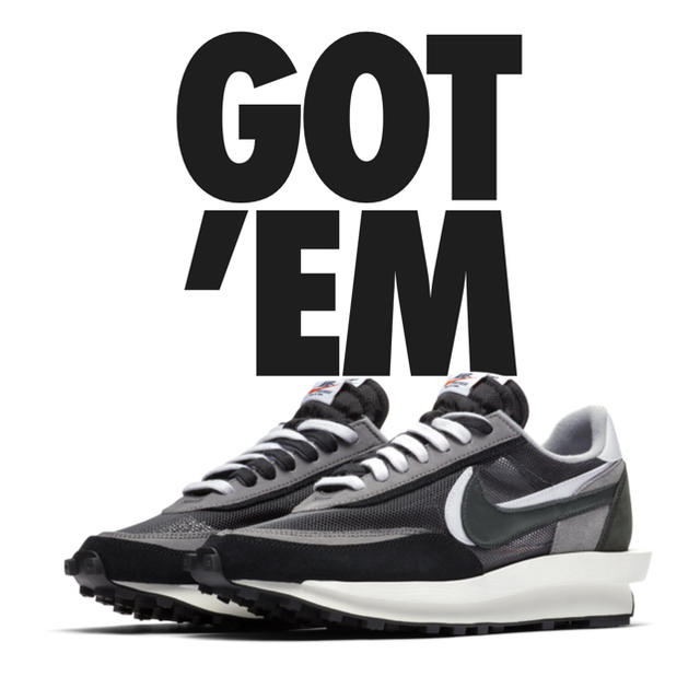 Nike Sacai LDWaffle Black 27.0cm | www.jarussi.com.br