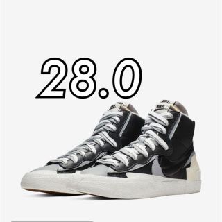 ナイキ(NIKE)の【28.0】nike sacai blazer(スニーカー)