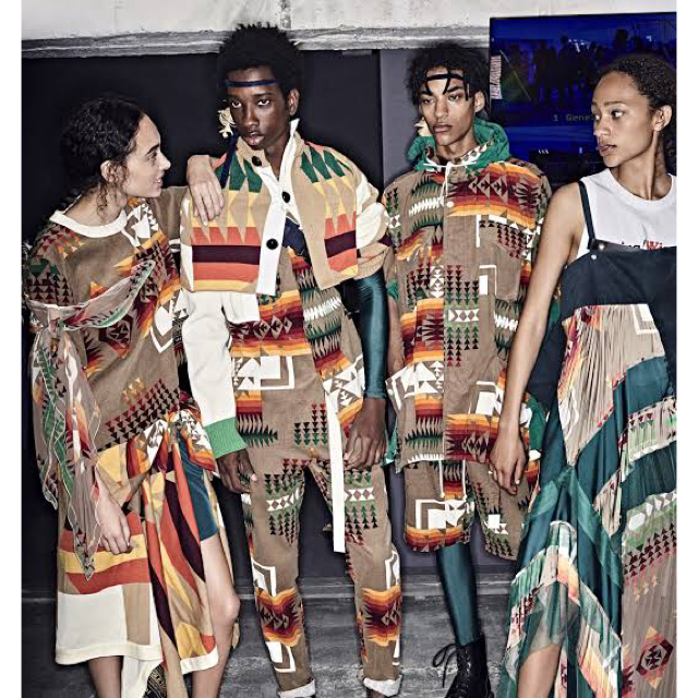 sacai(サカイ)のsacai pendleton 19ss  ネイティブ柄　半袖シャツ メンズのトップス(シャツ)の商品写真