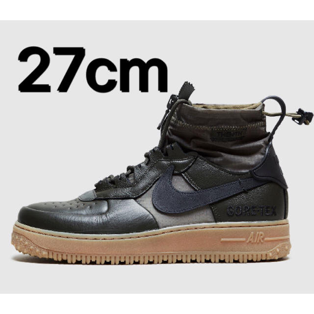 メンズNIKE AIR FORCE 1 GORE-TEX 27cm Olive