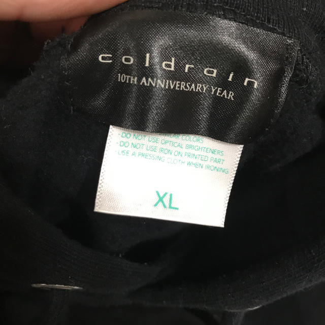 coldrain fateless パーカー XL エンタメ/ホビーのタレントグッズ(ミュージシャン)の商品写真