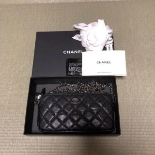 シャネル(CHANEL)の専用　シャネル　チェーンウォレット　キャビアスキン(財布)