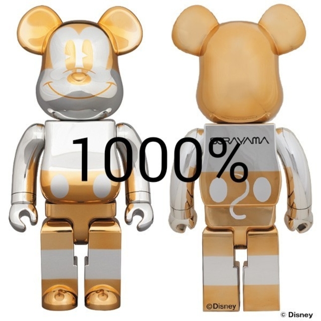 その他BE@RBRICK FUTURE MICKEY 1000％ 2G限定