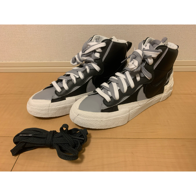 NIKE(ナイキ)のナイキ　ブレーザーMID SACAI 本日最終日！ メンズの靴/シューズ(スニーカー)の商品写真