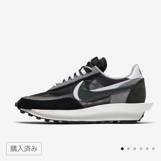 sacai(サカイ)の28.5cm sacai LDワッフル 黒 waffle nike ナイキ  メンズの靴/シューズ(スニーカー)の商品写真