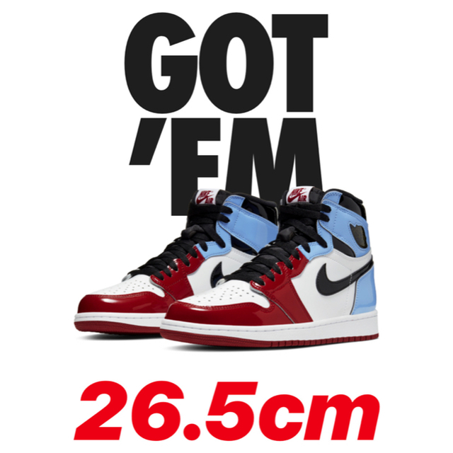 Nike Air Jordan1 Fearless 26.5 新品未使用