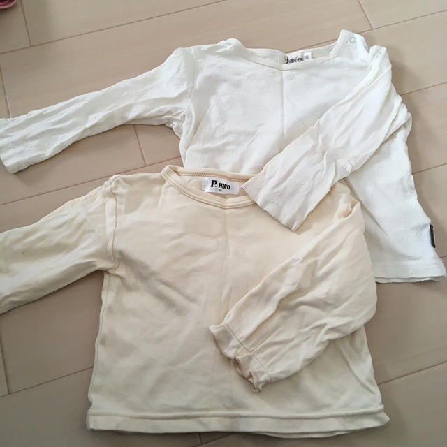 ベビーロンTセット キッズ/ベビー/マタニティのキッズ服女の子用(90cm~)(Tシャツ/カットソー)の商品写真