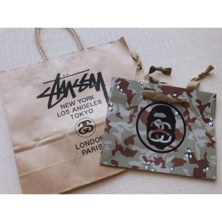 ステューシー(STUSSY)のお値下げ‼️STUSSY ショップバッグ　限定バッグ(ショップ袋)